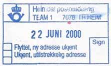 HEIMDAL POSTKONTOR HEIMDAL poståpneri ble opprettet 01.07.1883 på Heimdal jernbanestasjon. Status endret til postkontor B fra 01.11.1973. Nedlagt 21.10.2013.