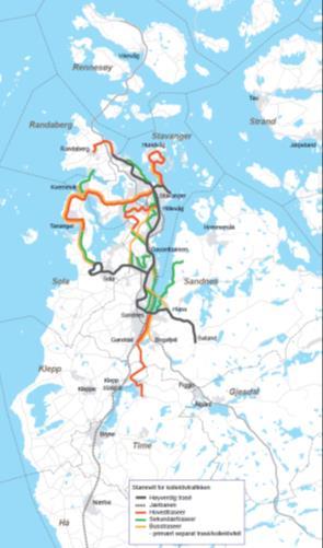 Gåing og sykling Landbruksområder