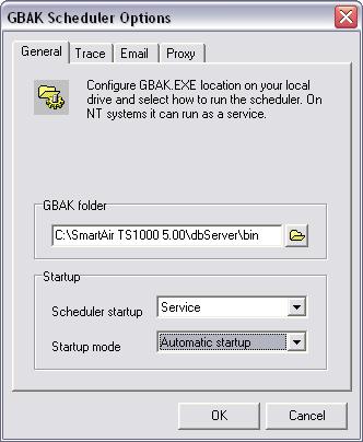 Installasjon- og brukermanual TS 1000 5.05 10 Sikkerhetskopiering I TS1000 fra versjon 5.