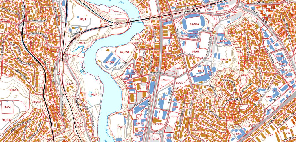 Trondheim kommune Planområdet ligger på Tempe.