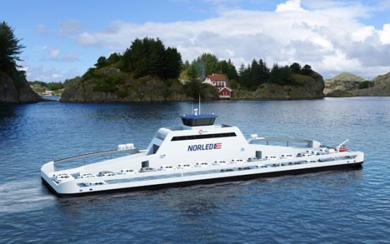 Hybrid ship Ampere: World s first fully electric ferry