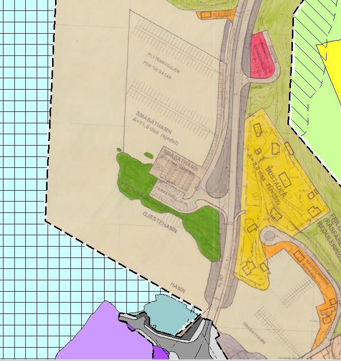 Kommuneplan og reguleringsplan: Vurdering Etter ei samla og konkret vurdering finn rådmannen at fordelen med å gje dispensasjon er klårt større enn ulempene, og at vilkåra for å gje dispensasjon frå