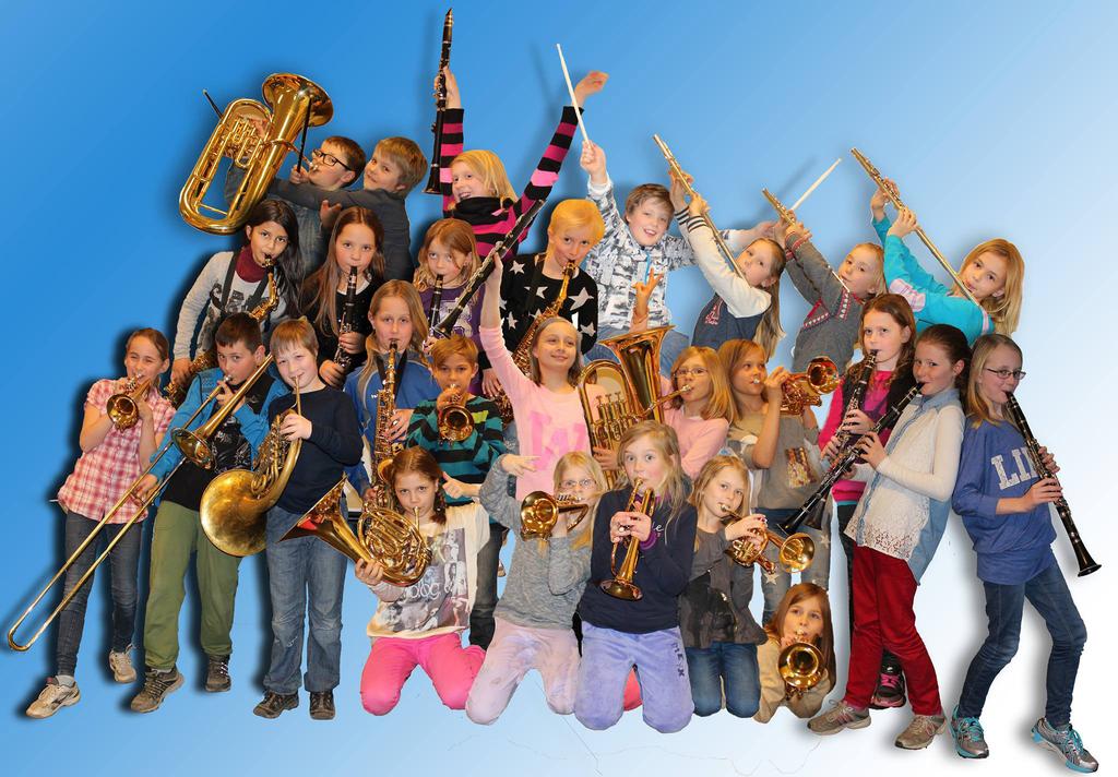 Spille et instrument? Blåseinstrumenter Vi tilbyr undervisning på fløyte, klarinett, saksofon, trompet/ kornett, valthorn, trombone, baryton og tuba. Kulturskolen har noen instrumenter til utleie.