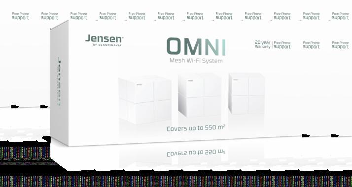 Forskjellen på Omni og Omni single pack Jensen Omni Mesh selges både i pakker med 3 stykker