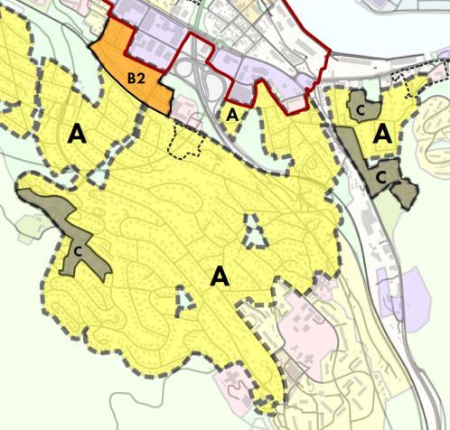 Villaområdene - A Kommuneplanen stiller ulike kvalitetskrav til bebyggelsen (Punkt 2).