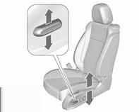 Sikkerhetsfunksjon Dersom det elektriske setet møter motstand når det skyves forover eller bakover, blir det umiddelbart stoppet og ført tilbake.