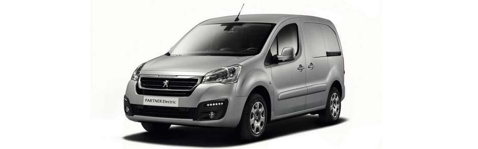 Peugeot Partner Electric Mester Lading AC Ja, men mangler data DC Ja, men mangler data? Rekkevidde : Anslag 80-130 km. (170km etter NEDC standarden) Batteristørrelse: 22,5 kwh Pris: L1/L2: Kr 230.