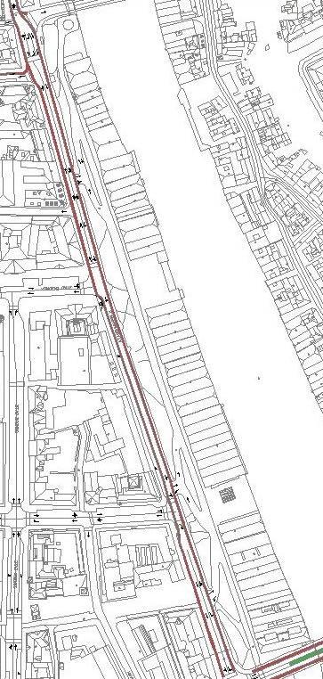 Kjøpmannsgata Kjøpmannsgata er i gatebruksplanen vedtatt åpnet for toveis trafikk. Dette forutsetter at gata utvides noe og bygges om.