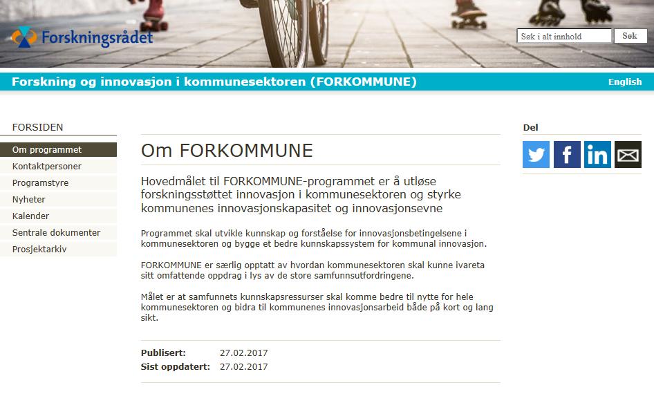 FORPROSJEKT FOLKEKOMMUNE Kunnskapsbasert folkehelsearbeid i kommunen (Folkekommune)