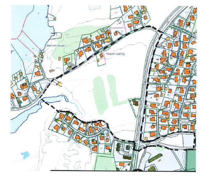 1. Målsetting med planarbeidet og beskrivelse av tiltaket Tiltaket er lokalisert på Løding Vestre på Tverlandet.