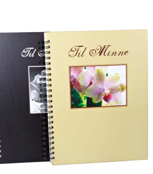 Minnealbum Våre elegante minnealbum bidrar til å skape en verdig ramme ved livets avslutning.
