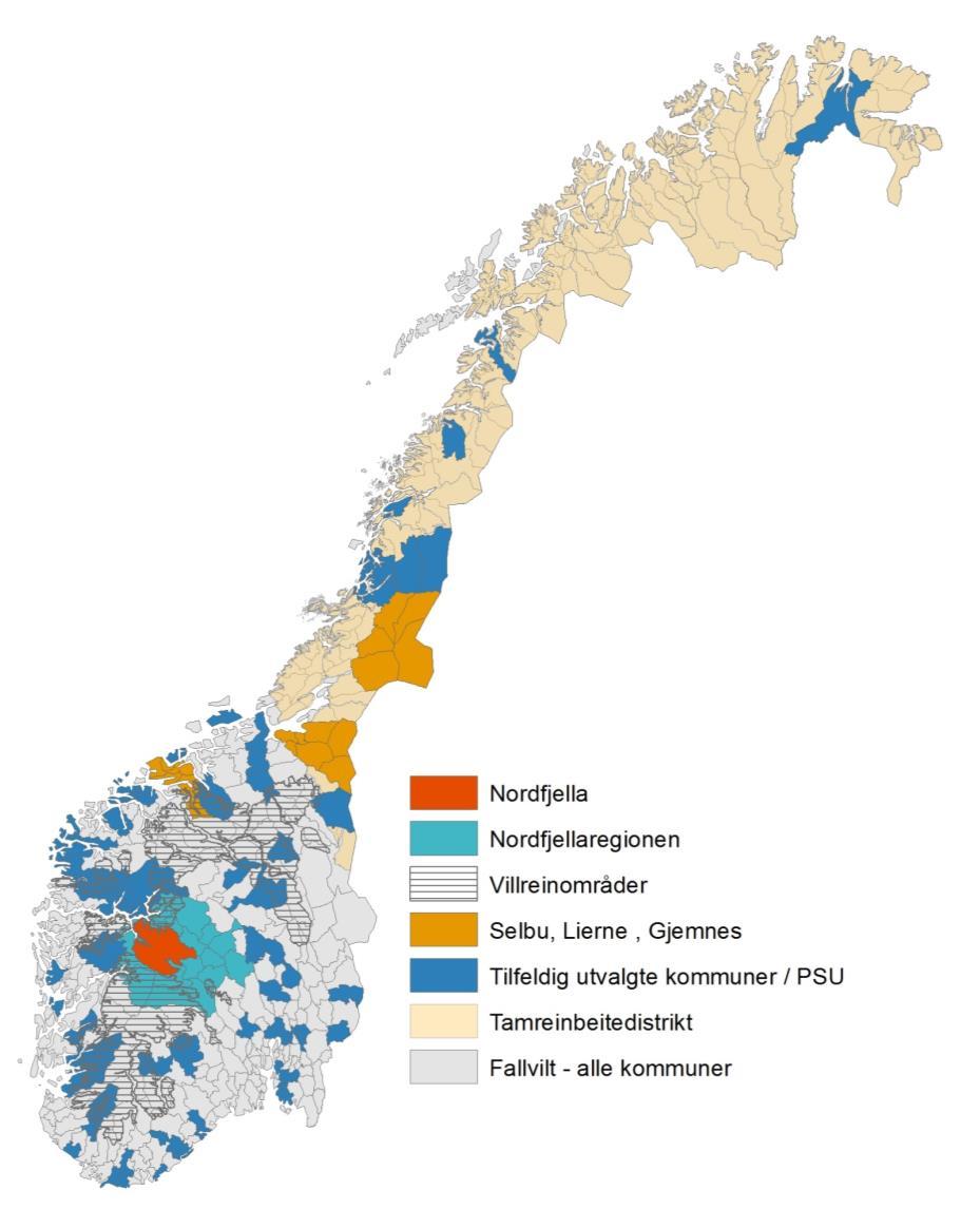 Kartlegging i 2019 og 2020 Plan: Samme som i 2018 EU: 3-årig kartleggingsprogram 2018-2020 I land med elg og rein Estland,