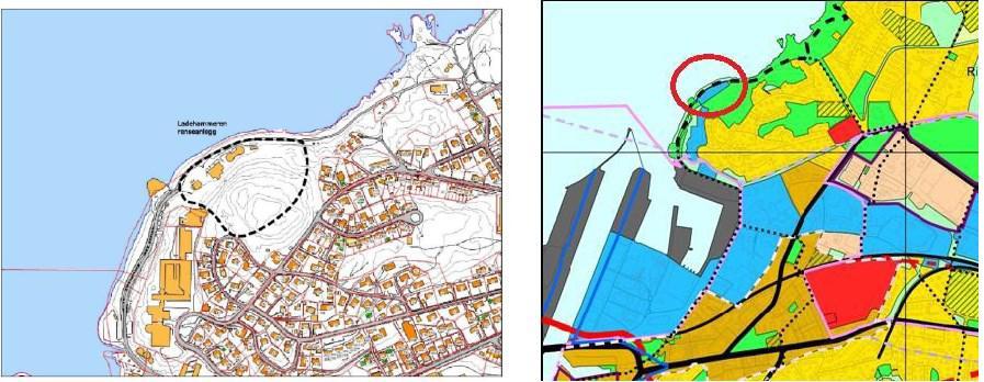 Side 2 har også tidligere vært på høring, da med en pipehøyde opp til kote 70. Forslaget som nå fremmes legger til rette for en pipe opp til kote 60.