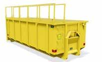 Sedimenteringscontainer for anleggsarbeide og bygningsprosjekter.