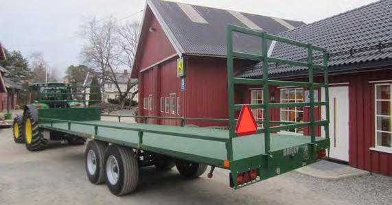 Flathengere Bailey 10T Flathenger Nyttelast 10 500kg. Planstr.: 750x250cm. Glatt eller dørkplate. Fjærende aksler.