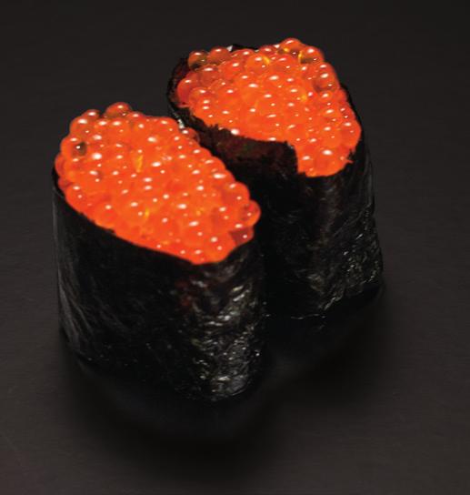 Salmon roe (f, sn, su) 110,-