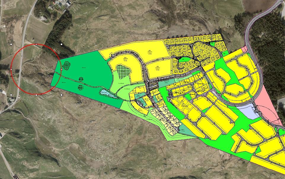 Forhold til overordnete planer I gjeldende kommuneplan for Sola kommune er området vist som nåværende friområde.