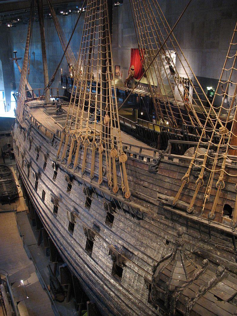 Krengeprøvens gjennomførelse historisk Regalskeppet Vasa Forliste år 1628