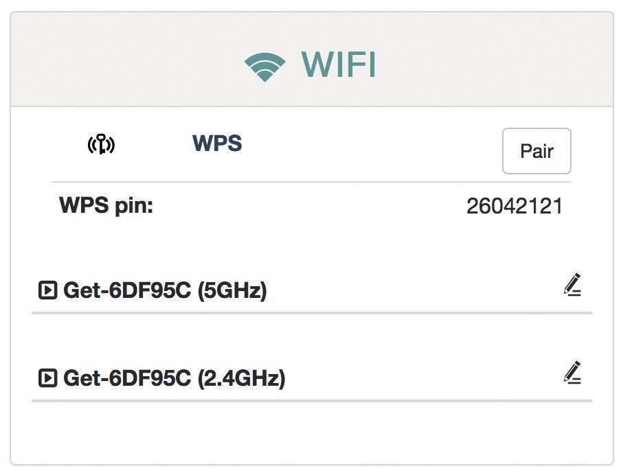 Trykk på «blyanten» bak nåværende SSID Gå til WiFi Network Name (SSID) og skriv inn ny SSID Trykk på Gjør det samme på