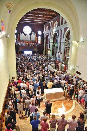 pravo je to bila polazišna tema propovijedi, jer smo živo željeli i na taj način sudjelovati u pripremama za Treći nacionalni susret katoličkih obitelji u olinu 2018. god.