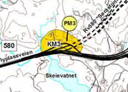 «KM 3 Luren nord for Skeievatnet er gitt liten kulturhistorisk verdi.