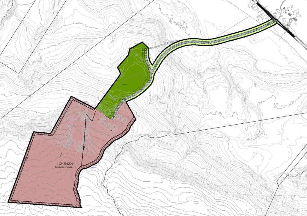 Detaljregulering for Sandbakken Fjelluttak på Gnr. 58, Bnr.