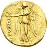 Antikke mynter ROMERSKE MYNTER/ROMAN COINS REPUBLIKKEN/THE REPUBLIC 853 200% 853 TI. QUINCTIUS FLAMININUS, ca. 196 f.kr., stater, Chalkis (?). (8,45 g).