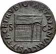61 Calico 448 1+/01 50 000 878 NERO 54-68, denarius, Roma 67-68 e.kr. R: Salus sittende mot venstre RIC.