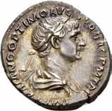 Antikke mynter 886 886 TRAJAN 98-117, denarius, Roma 115 e.kr. R: Trajansøylen RIC.307 S.