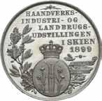 291 Hallberg III 10 0/01 1 500 135* Haakon VII, Besøket på Kongsberg 1908.