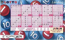 4.6.6 Eksempelsett 2T, desember 2007 Når du fyller ut en lottorekke, skal du krysse av sju tall blant tallene fra og med 1 til og med 34. Du kan selv velge hvor mange rekker du fyller ut.