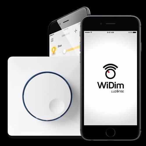 Denne funksjonspakken gjør WiDim til et enkelt og funksjonelt styringssystem som også kan betjenes på tradisjonell måte.