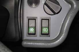 Luftfjæret komforsete med sete- varme: For enhver førertype og enhver førerstørrelse kan den mest ergonomisk