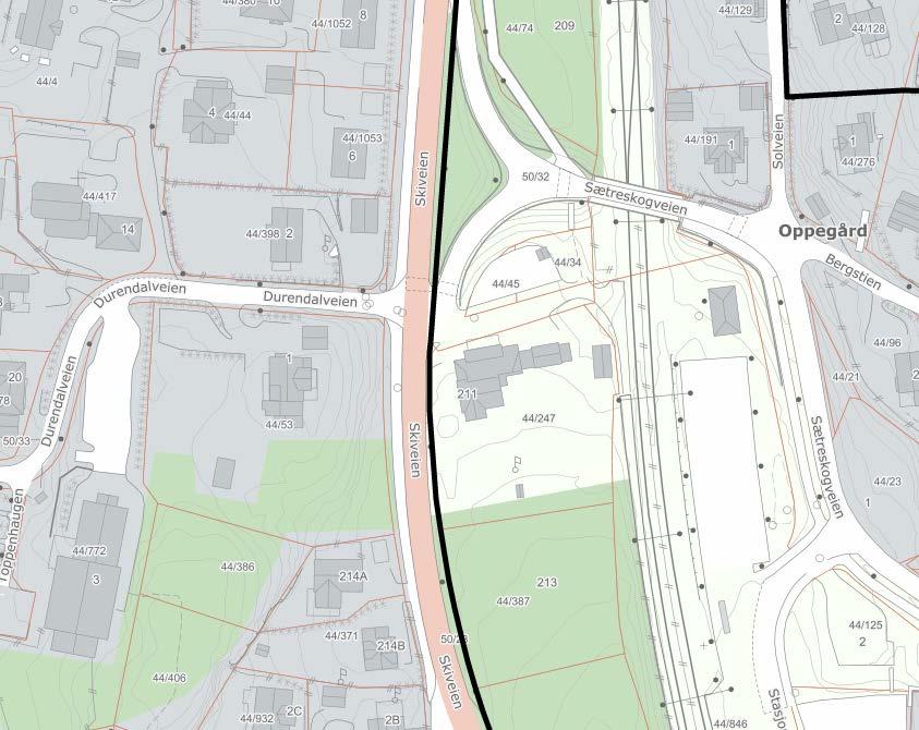 1 Bakgrunn Brekke & Strand Akustikk AS har på oppdrag fra Olai Eiendom AS v/kirsti Høiseth gjennomført støyvurdering av tiltakstomten 44/53, med planlagt boligbebyggelse, i Oppegård kommune.