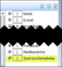 Spørreundersøkelse: Besvarelser vises nå i Sammendrag (EXT47764) Tidligere vistes ikke besvarelser på lik linje med andre journaloppføringer i Sammendrag. Dette er nå fikset.