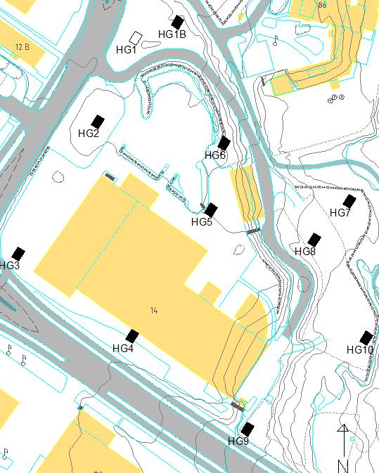 Haakon VIIs gate 14, Trondheim Miljøgeologisk rapport multiconsult.no 2 Utførte undersøkelser 2 Utførte undersøkelser 2.1 Feltarbeid Feltarbeidet ble utført 28.