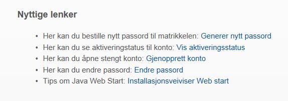 Endre brukerinnstillinger Mål med oppgaven: La kursdeltager få kjennskap til hvordan en kan endre brukerinnstillinger og legge inn bakgrunnskart i matrikkelklienten til kartverket Dersom du ønsker å