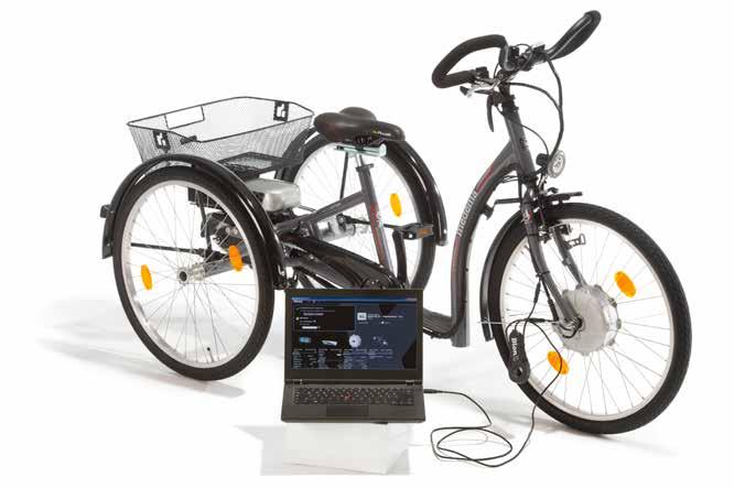 3-18 sykkel med BionX gir nye muligheter for regulering av motorstyrke og understøttelse.