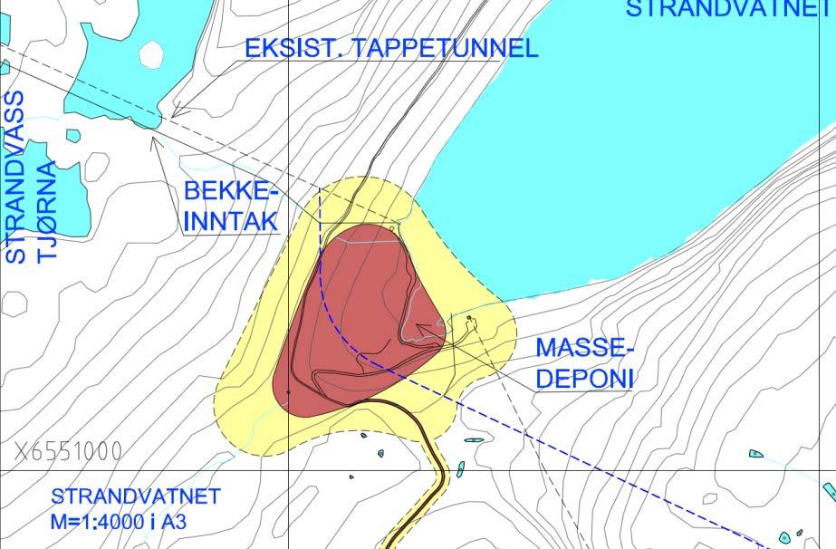 Oppdraget omfattet to adskilte areal nede i selve Lysebotn, og ett areal i sør-enden av Strandvatnet (5 kilometer NV for Lysebotn).