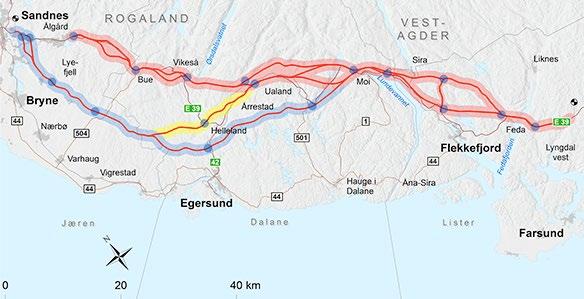 Det vil føre til betydelige tap av jordbruksjord og det vil utkonkurrere Sørlandsbanen som et miljøvennlig transportalternativ.
