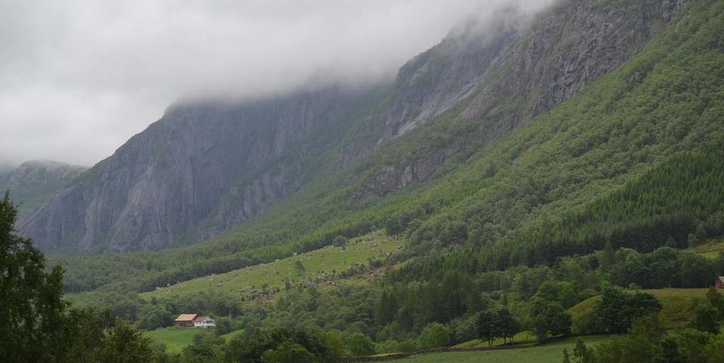 Øvre Espedal som er et landskapsrom med en særpreget terrengform og store kvartærgeologiske avsetninger.