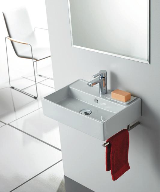 Gomera Prod. nr.: 0017D Servant for det lille badet eller toalettrommet. Kan monteres både på plate og vegg.