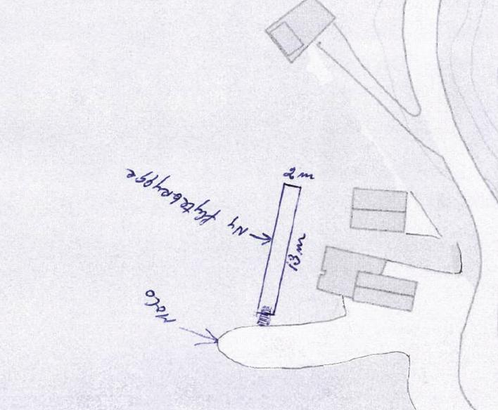 RISSA KOMMUNE Arkiv: 1624/168/3 Dato: 20.11.2017 SAKSFRAMLEGG Saksbehandler: Stian Fallrø BYGGESAK - HOLADALEN 40 - GBNR. 168/3 - FLYTEBRYGGE - DISP.