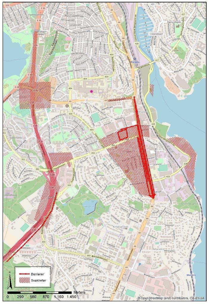 kvalitet, basert på de samme 50 kartene.