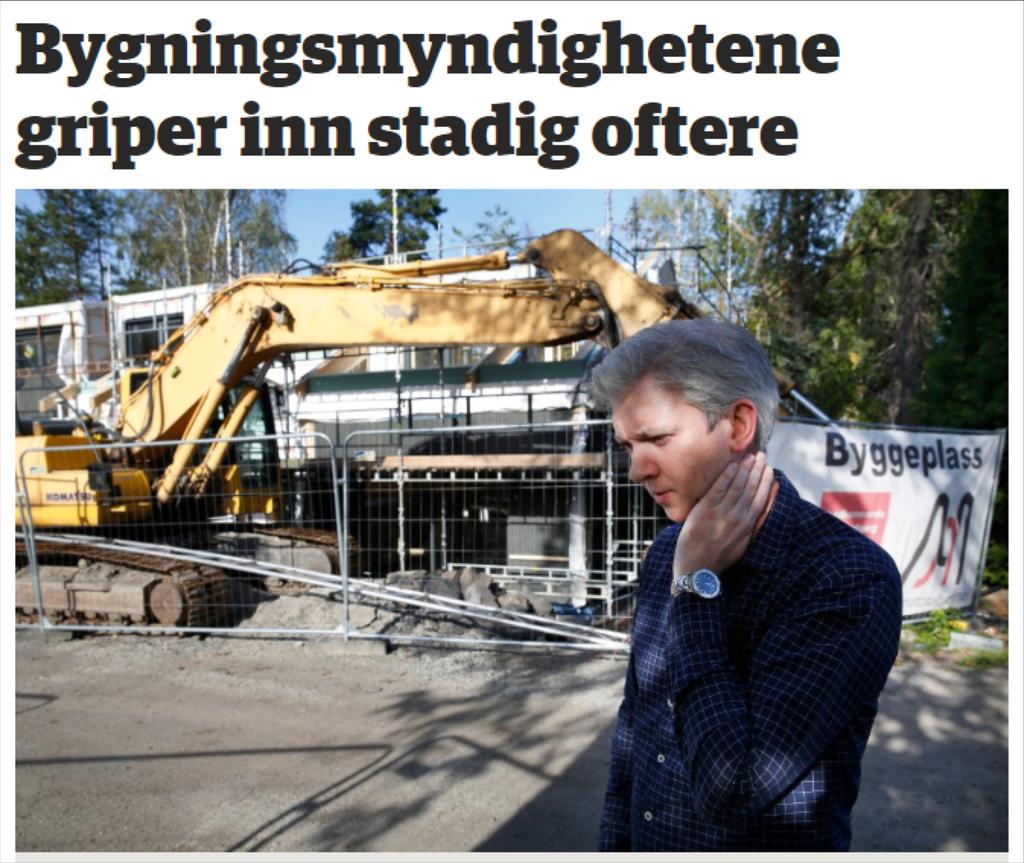 Utvikling de siste årene