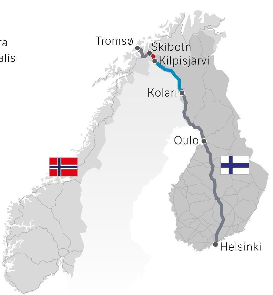 ITS Borealis ITS muligheter på landeveger Skjervøy Senja Bedre