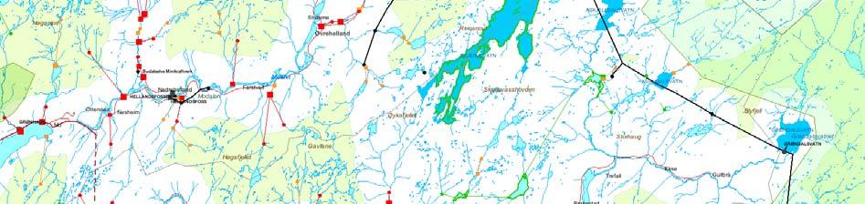 Konsekvensutredning hydrologi SIDE 23 AV 30 Figur 12 Utsnitt av Eksingedalen fra NVE Atlas med kartlegging av potensialet for små kraftverk. Kilde: http://www.nve.no/. 4.