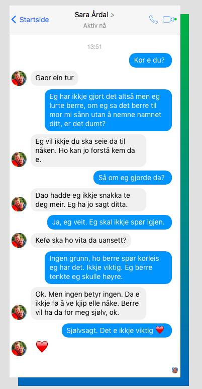 Kva var poenget med dialekt?! «Kelais gaor da an at Santos spela 90 (!!!) minutt.. Katastrofe.