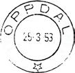 11.1969 OPPDAL Innsendt 7400 Stempel nr. 8 Type: I22N Fra gravør 13.03.