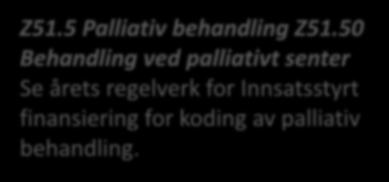 Definisjon av palliativt senter i